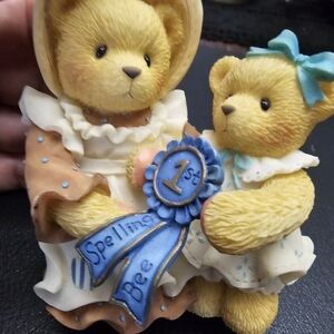 CHERISHED TEDDIES, SIMONE & JHODI! SELLING BEE! 1999!